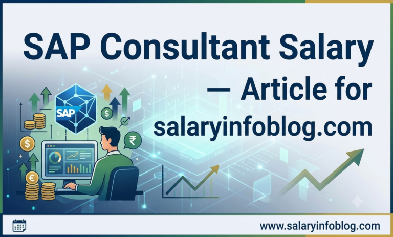 sap consultant salary
