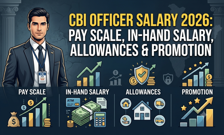 CBI Officer Salary 2026: Pay Scale, In-Hand Salary, Allowances & Promotion cbi officer salary