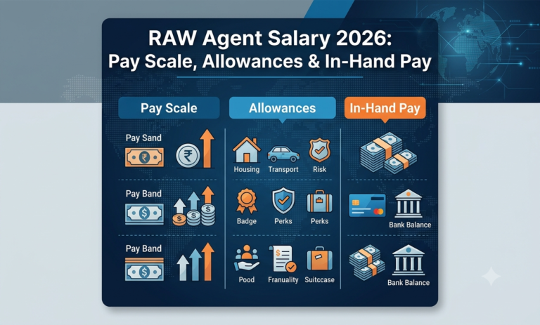 RAW Agent Salary 2026: Pay Scale, Allowances & In-Hand Pay raw agent salary