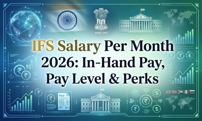 IFS Salary Per Month 2026: In-Hand Pay, Pay Level & Perks ifs salary per month